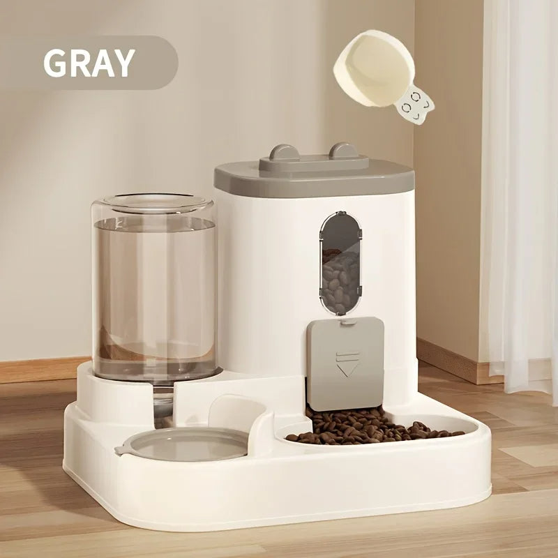 2-in-1 Pet Feeder & Water Dispenser