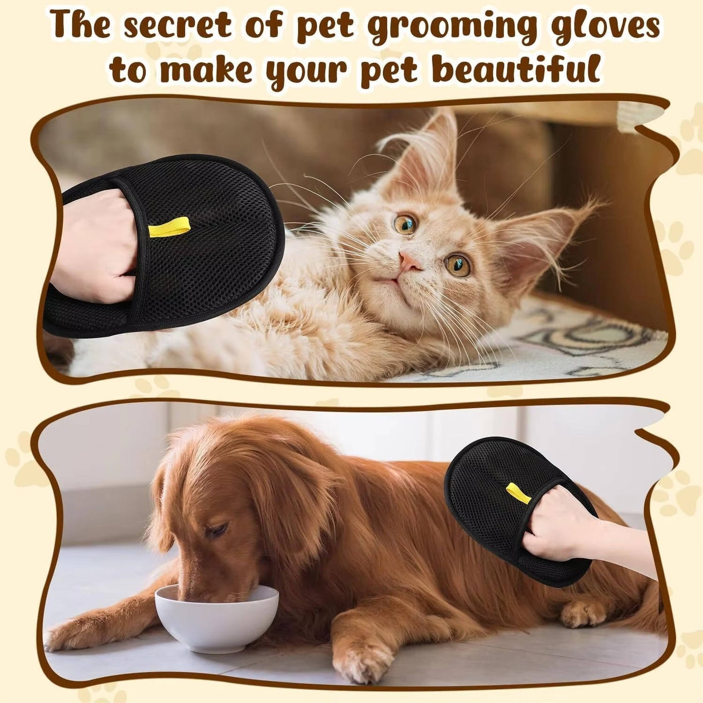 2-Set Pet Hair Remover Tool